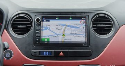 Hyundai i10 2018 hệ thống nghe nhìn